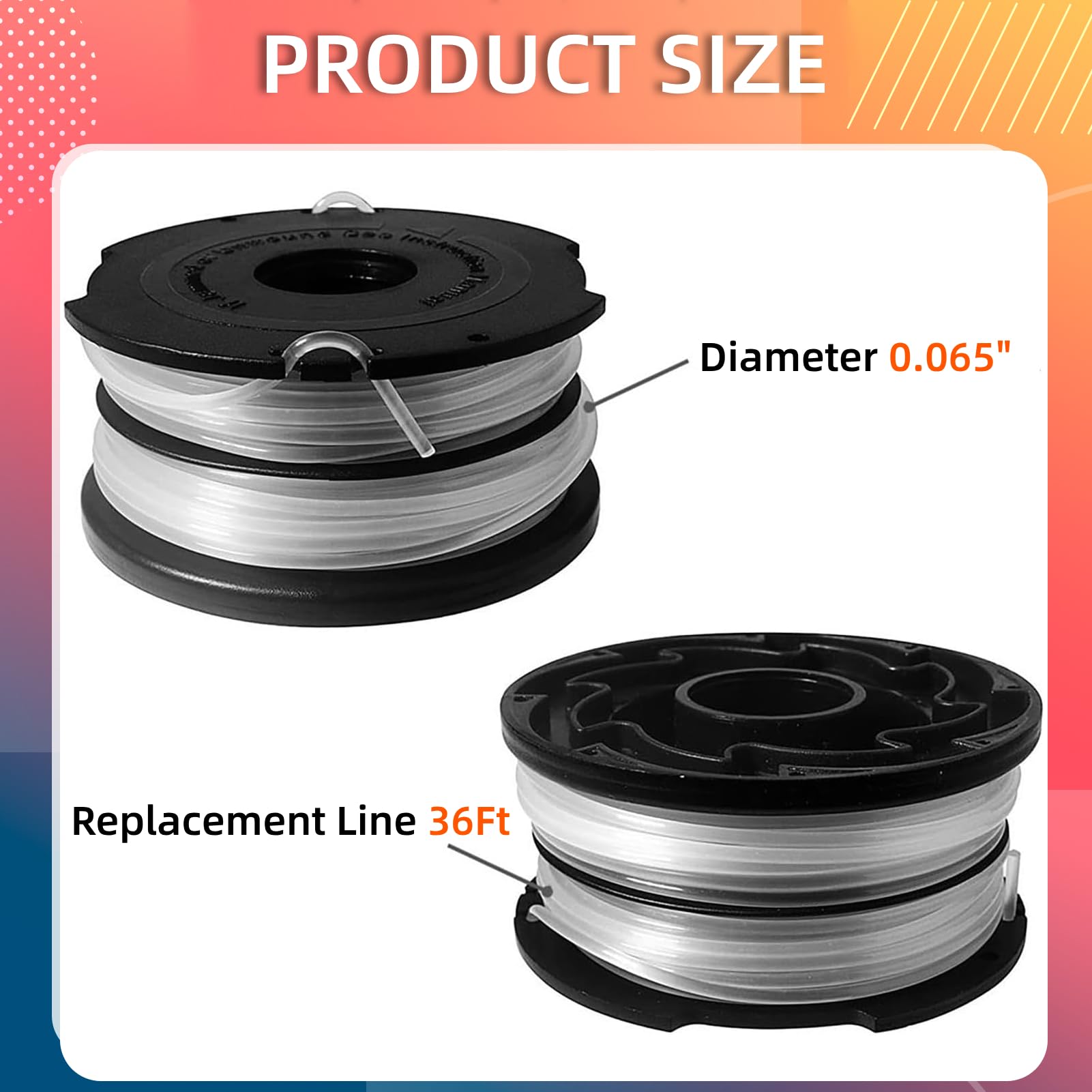 Amazon.com : Eyoloty DF-065 Trimmer Spool Replacement 0.065